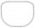 Прокладка коллектора для а/м Ford Focus II (05-)/Mazda 6 (GH) (07-) 1.8i (4шт.) (впуск.)