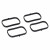 Прокладка коллектора для а/м Mitsubishi Outlander (06)/(12-) 2.0i/2.4i (впуск.) (4шт.)