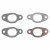 Прокладка коллектора для а/м VW Passat B3/B4 (88-)/Audi 80 (86-) 1.8i (4 шт.) (выпуск.)