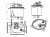 Фильтр топливный для а/м Land Rover Freelander (06-)/RR Evoque (11-)/Discovery Sport (14-) 2.0D/2.2D