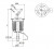 Фильтр топливный для а/м Toyota Land Cruiser Prado (09-) 4.0i/Fortuner (04-)/(15-) 2.7i