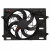 Электровентилятор охлаждения для автомобилей Geely Coolray (18-)/Emgrand (SS11) (21-) 1.5i/1.5T (с кожухом)
