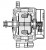 Генератор для автомобилей MAN TGA (00-)/F2000 (94-) с дв. D2866/2876 100A