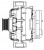 Генератор для автомобилей Mercedes-Benz M W163 (98-) 3.2i/E W210 (97-) 2.4i 120A