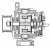 Генератор для автомобилей Mercedes-Benz Actros MP2/MP3 (03-) с дв. OM541/Axor (01-) с дв. OM457 80A