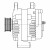 Генератор для автомобилей SsangYong Actyon II (12-) 2.0XDi 140A овальный разъем