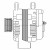 Генератор для автомобилей SsangYong Actyon II (12-)/Actyon I (06-) 2.0Xdi 120A