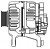 Генератор для автомобилей VAG Passat B5 (96-)/A4 (97-)/A6 (97-) 1.6i/1.8i/1.8T 90A