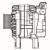 Генератор для автомобилей Peugeot 206 (98-) 1.4i/Partner (08-) 1.6i 70A