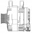 Генератор для автомобилей Peugeot Partner (08-)/Citroen Berlingo (08-) 1.6HDi 150A