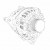 Генератор для автомобилей Peugeot Partner (08-) 1.6HDi/Citroen C5 III (08-) 2.0HDi 180A