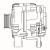 Генератор для автомобилей Opel Astra H (04-) 1.4i/Corsa C (00-) 1.0i/1.2i 100A