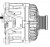 Генератор для автомобилей Opel Astra J (09-) 1.6i/1.6T/Insignia A (08-) 1.6T/1.8i 120A