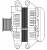 Генератор для автомобилей BMW X3 F25 (12-) 2.0T/3.0i/5 F10 (10-) 2.5i/3.0i 210A