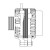 Генератор для автомобилей Chery Tiggo T11 (05-)/Tiggo 5 (15-) 1.6i/1.8i/2.0i 110A