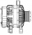 Генератор для автомобилей Great Wall Hover H6 (11-) 1.5T 105A