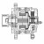 Генератор для автомобилей Isuzu NPR75/SIMAZ 2258 4HK1 NPR75 80A