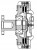 Муфта вязкостная для автомобилей FAW J6 (CA3250; CA3310) (14-) 11D (без крыльчатки) d 196 мм.