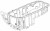 Поддон масляный для а/м Chevrolet Lacetti (04-)/Aveo (02-) 1.4i/1.6i [F14D3;F16D3]