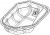 Поддон масляный для а/м Hyundai Santa Fe (00-)/Tucson (04-) 2.7i