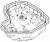 Поддон масляный для а/м Lexus RX (15-)/NX (14-) 2.0T [8AR-FTS]