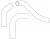 Патрубки охл. для а/м ГАЗель 3302 УМЗ-4216 Е-3 (EPDM, кмпл., 3шт.)
