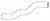 Патрубок охл. для а/м Daewoo Nexia (94-)/Espero (94-) 1.5i/1.6i [DOHC/SOHC] нижн.(EPDM,1шт.)