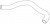 Патрубок охл. для а/м Ford Fiesta (08-) 1.25i/1.4i/1.6i верх. (EPDM, 1шт.)