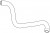 Патрубок охл. для а/м Ford Focus II ( 05-) 1.4i/1.6i верх. (EPDM,1шт.)