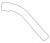 Патрубок охл. для а/м Mitsubishi Lancer IX (00-) 1.3i/1.6i MT/АТ верх. (EPDM, 1 шт.)
