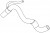 Патрубок охл. для а/м Toyota RAV4 (06-) 2.0i/2.4i АТ/МТ верх. (EPDM, 1 шт.)