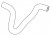 Патрубок отоп. для а/м Hyundai Elantra (06-)/i30 (07-) 1.4i/1.6i AT/MТ отвод. (EPDM, 1 шт.)