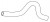 Патрубок отоп. для а/м Hyundai Solaris/Kia Rio (11-) 1.4i/1.6i отвод. (EPDM,1шт.)