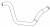 Патрубок отоп. для а/м Nissan Almera N16 (00-)/Primera P12 (01-) 1.5i/1.6i/1.8i подвод. (EPDM, 1 шт.)