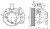 Насос ГУР для автомобилей ML (W164) (05-)/GL (X164) (06-)