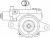 Насос ГУР для автомобилей Toyota Land Cruiser Prado (09-) 3.0D