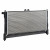 Радиатор охлаждения для а/м Chevrolet Lanos A/C (02-) 1.5i/1.6i MT (сборный)