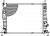 Радиатор охлаждения для автомобилей Focus II (05-)/C-Max (03-) 1.4i/1.6i AC-