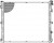 Радиатор охлаждения для а/м BMW X3 (G01) (17-)/X4 (G02) (18-) 2.0i/3.0i (жидкостный интеркулер)