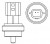 Датчик температуры для автомобилей Renault Logan II (12-)/Fluence (10-)/Megane II (02-)/Arkana (19-)/Kaptur (16-)/Duster II (21-) (под скобу)