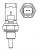 Датчик температуры для а/м Peugeot 207 (06-)/307 (00-)/Citroen C4 (04-)/C3 (02-)