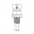 Датчик температуры для автомобилей Great Wall Hover H3 (09-) 2.0i/H5 (09-) 2.0i/2.4i