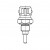 Датчик температуры для автомобилей Haval Jolion (21-)/Geely Coolray (18-) 1.5T