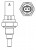 Датчик температуры для автомобилей Geely Coolray (23-)/X50 (23-)/Emgrand (SS11) (21-)/Atlas II (23-)