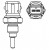 Датчик температуры для автомобилей Geely Coolray (18-)/Atlas Pro (19-)/Haval Jolion (21-)/F7/F7x (19-)