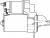 Стартер для автомобилей Opel Corsa D (06-) 1.2i/1.4i/Astra H (05-) 1.4i/1.6i 1,1кВт