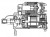 Стартер для автомобилей Chevrolet Aveo T250 (08-) 1.4i 1,2кВт