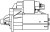 Стартер для автомобилей Renault Duster (10-) 1.5dCi (тип Valeo) 1,2кВт