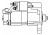 Стартер для автомобилей Land Rover Range Rover Sport II (13-)/Range Rover IV (12-) 3.0D (Start-Stop, M6) 2кВт