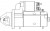Стартер для спецтехники МТЗ-3022/МАЗ/Амкадор/Volvo/MAN с дв. Deutz BF4M/BF6M 24В 4кВт